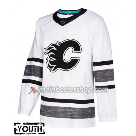 Calgary Flames Blank 2019 All-Star Adidas Weiß Trikot Authentic - Kinder